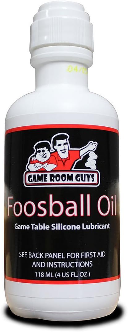 Game Room Guys Foosball Rod Silicone Lubricant 4oz Bottle No Spill Dauber Applicator - Made
