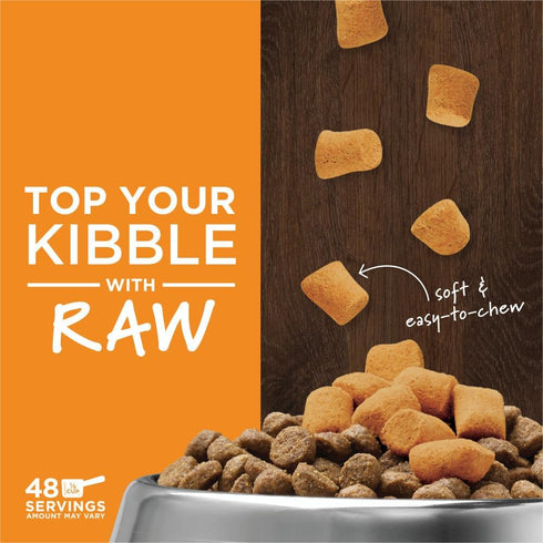 Instinct Raw Boost Mixers, Freeze Dried Raw Dog Food Topper, Grain Free with Functional Ingredients, 12.5 Ounce (Pack