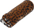 Fleece Pet Blanket, Warm and Comfortable Kennel Blanket for Camping, Travel, and Beach (Leopard Print, S)