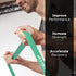 THERABAND High Resistance Bands - Set of 2 Elastic Super Bands for Flexibility & Workouts