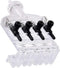 4-Way Aquarium Air Check Flow Control Switch Gang Valve for Fish Tank