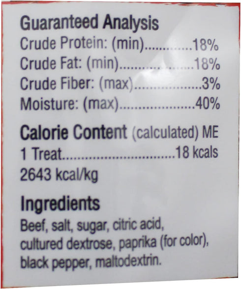 AL's Pals All Natural Dog Treats, Beef Sticks, 7.8 oz Bag