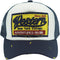 Half Mesh Vintage Washed Baseball Cap, Adjustable Denim Trucker Sun Hat Unisex