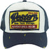 Half Mesh Vintage Washed Baseball Cap, Adjustable Denim Trucker Sun Hat Unisex