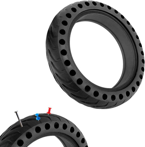 Solid Tires for Xiaomi m365 Electric Scooter, Gotrax GXL V2, 8.5 Inches Honeycomb Solid Tires for Front or Rear