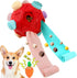 Dog Snuffle Ball - Interactive Puzzle Dog Toys, Slow Feeder for Training and Stress Relief, Cloth Strip Hiding Food