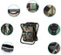 FCFKUK Backpack, Bright starl Multifunction Folding Cooler and Stool Hiking Camouflage Seat Table Bag Camping Gear