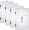 Gonex Fishing Tackle Boxes, 3600 3700 Tackle Trays with Adjustable Dividers, Clear Plastic Organizer for Fishing