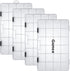 Gonex Fishing Tackle Boxes, 3600 3700 Tackle Trays with Adjustable Dividers, Clear Plastic Organizer for Fishing