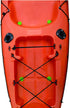 JSP Manufacturing Kayak Scupper Plug - Sit on Top Kayak Hole Plugs in Neon Green/Glow-in-The-Dark
