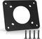 WOLFWILL Golf Cart Charging Port Adapter Plate Compatible with 110V 36V EZGO TXT/TXT36,