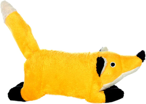 MIGHTY Nature Junior Fox Dog Toy, Durable Squeaker for Interactive Play, Machine Washable & Floats