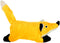 MIGHTY Nature Junior Fox Dog Toy, Durable Squeaker for Interactive Play, Machine Washable & Floats