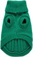 Dog Sweater - Warm Knitted Sweater for Small, Medium, Large Dogs, Cute Classic Coat for Girls and Boys (XXL, Green)