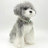 Handmade Pearl Dog Necklace, Cute Cat Collar, Fancy Adjustable Puppy Collar with Blue Heart Jewelry for Birthday Party