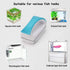 Magnetic Aquarium Glass Cleaner Brush - Fish Tank Cleaner Algae Scraper, Floating Fish Tank Decorations