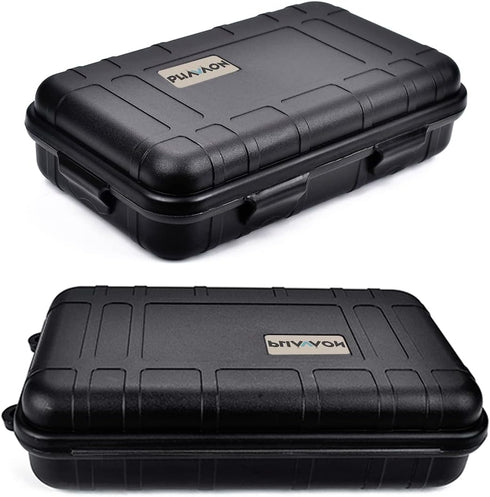 Waterproof Dry Storage Box, Protective Case for Outdoor Sports, Sealed Box with 2 U-Shape Buckles for Fishing, Camping,