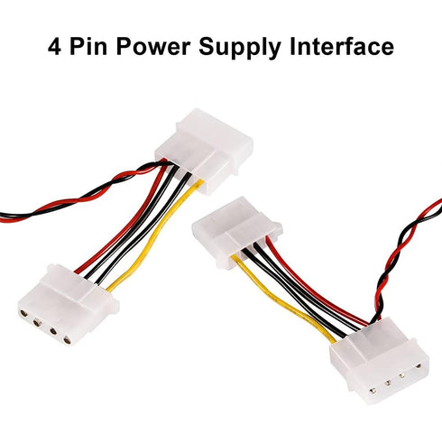 Digital Thermometer Temperature Meter Gauge Waterproof Sensor Probe Aquarium Car PC Case Incubator Temp Meter 4 Pin