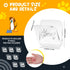 8 6 Pieces Wall Pee Pad Holder Clear Dog Potty Training Pad Holder Invisible Puppy Pad Holder Sticky Pee Pad Wall Clips