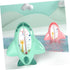 Abaodam Baby Bath for Infants Waterproof Cartoon Design Accurate Temperature Measurement Safe for Baby Bathing Sturdy