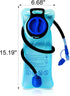 Hydration Backpack Pack, 20L Water Backpack with 2L Hydration Bladder, Essential for Hiking, Running, Biking, Festivals