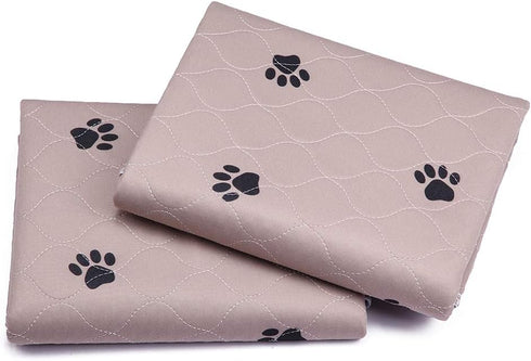 Washable Dog Pee Pads with Puppy Grooming Gloves,Puppy Pads,Reusable Pet Training Pads,Large Dog Pee Pad,Waterproof Pet