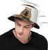 Happy Quokka Hug Funny Bucket Hat for Men Women, Printed Fisherman Packable Sun Cap for Outdoor Beach