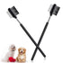 Dog Eye Comb, 2 Pcs Double-Head Tear Stain Remover for Small Dogs, Metal Eye Booger Remover for Cats