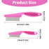 Pet Hair Comb Tear Stain Removal - 2 Pack Multifunctional Grooming Comb Kit, 2 in 1 Dog Combs for Knots and Tangles