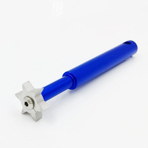 Iron Wedge Golf Club Groove Sharpener Tool with 6 Cutters for Optimal Backspin, Vancle 6-Tip Cleaning Tool