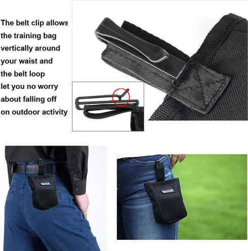 Mini Dog Treat Training Pouch: Portable Snack Bag for Puppy Bait, Reward Pouch for Walking and Training