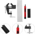 Golf Grip Replacement Tool Kit with Mini Table Vise, Rubber Clamp, Double-Sided Tape, and Retractable Hook Knife