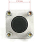 The ROP Shop Front Wheel Hub Set with Bearings for Club Car - 1023528-01 Assembly