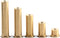 Golf Brass Tip Plug Weights 0.355'' for Steel Shaft, 10pcs/Package, Options from 1g to 20g
