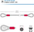 SeatyLock Bike Cable Lock, Anti Theft Triple Braided Steel Cable, Universal Fit Flexible Locking Cables