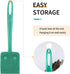 Pawfly Fish Tank Cleaning Tools - Aquarium Algae Scraper Sponge Brush with 10 inch Non-Slip Handle for Glass Tanks