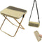 Collapsible Stool Foldable Stool Pocket Chair Portable Stools Backpack Seat for Camping
