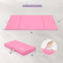Matladin 6'x3'x1"/8'x3'x1" Folding Gymnastics Mat for Kids, PU Leather Gym Exercise Mats for Tumbling, Cheer, Yoga