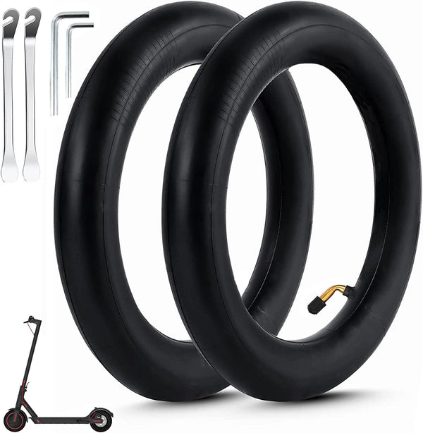 Tire & Tube Replacement, 10x2.125 inches Electric Scooter Wheels for Front or Rear (2 inner tire)