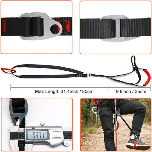 NewDoar Loop Foot Ascender for Climbing Arborist Tree