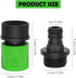 HINGTAI 2Pcs Engine Flush Kit, Quick Connect Flush Tools Long Service Life, Size Science Not Easy to Damage Jet Boat