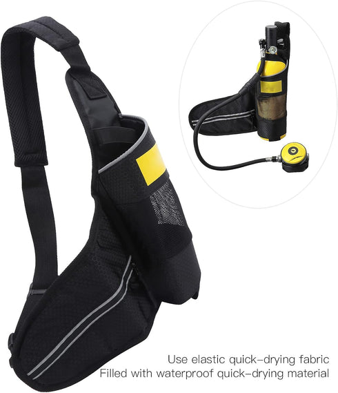 Scuba Quick Dry Bag 1L, Diving Oxygen Cylinder Bag, Quick Dry Carrying Case for Scuba Diving