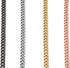 Alvalley Metal Chain Dog Show Collar - Adjustable Pet Slip Collar for Shows, Black, 16in Long, 1.6mm Thick