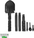 Rhino USA Survival Shovel with Pick - Heavy Duty Carbon Steel Entrenching Tool for Off Road, Camping, and Gardening