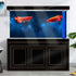 36X18IN Art Starry Aquarium Background with 8 EVA Double-Sided Tape, Starry Fish Tank Decorations