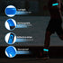 Running Light for Runners (2 Pack), Rechargeable LED Armband Reflective Gear for Joggers Bikers