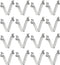 HARFINGTON 16pcs Double Button Kayak Paddle Snap Spring Clip, 5x6.5x35mm, 65Mn Spring Steel for Camping