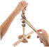 HONITANO Bow Drill Fire Starter Kit for Boys and Girls Portable Outdoor Adjustable Size for Camping and Emergency Use