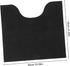 6pcs VOSAREA U-Shaped Toilet Training Pad Washable Bathroom Contour Rug for Potty Training Soft Reusable Toilet Mats