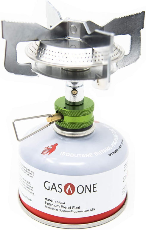 GasOne Camping Stove Fuel Blend Isobutane, Efficient and High Output